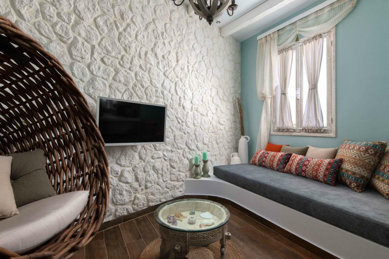 Casa Pietra Lindos Luxury Traditional House מראה חיצוני תמונה