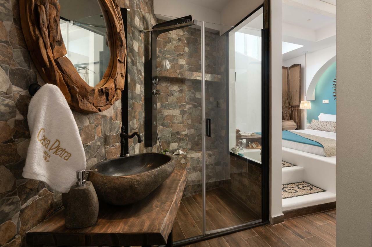 Casa Pietra Lindos Luxury Traditional House מראה חיצוני תמונה